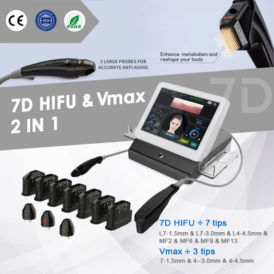 25mm HIFU Slimming Machine 3d Portabel Hifu Ultrasound Facelift