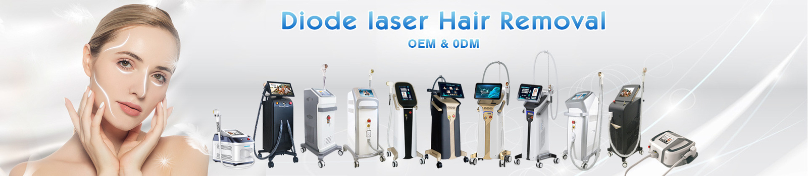 Mesin hair removal laser dioda