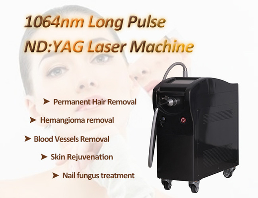 10Hz 1064nm Alexandrite Diode Laser Hair Removal Long Pulse Nd Yag Mesin Peremajaan Kulit