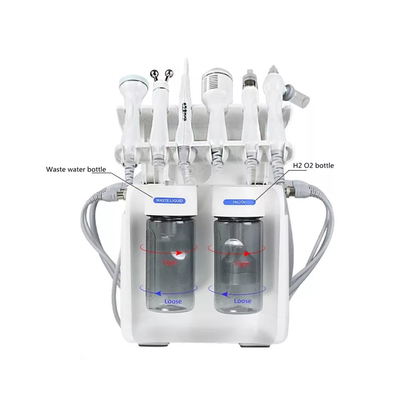Mesin Pembersih Wajah 6 In 1 Oxygen H2O2 Mesin Pembersih Wajah Gelembung Kecil