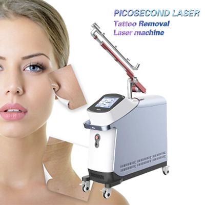 Long Pulse Nd Yag Laser Hair Removal 1064nm 532nm Q Beralih Untuk Tato
