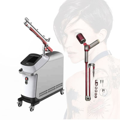 Q Beralih Mesin Laser Picosecond 600mj / Cm2   Tattoo Removal Machine