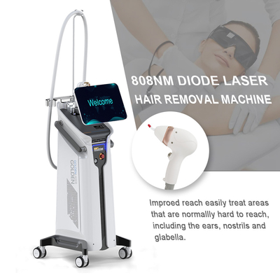 CE 3 Panjang Gelombang Laser Hair Removal 600w Kecantikan 755nm 808nm 1064nm Diode Laser Equipment
